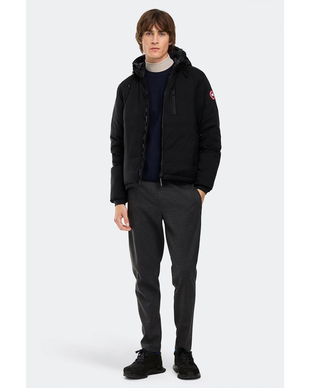 Canada Goose Black Lodge Hoodie for men