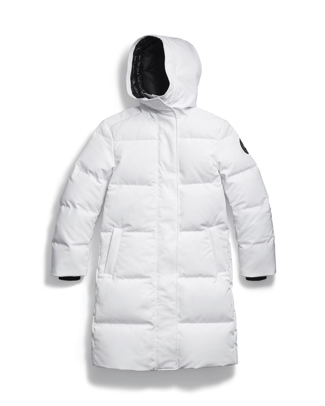 Canada Goose White Louise Parka Disc