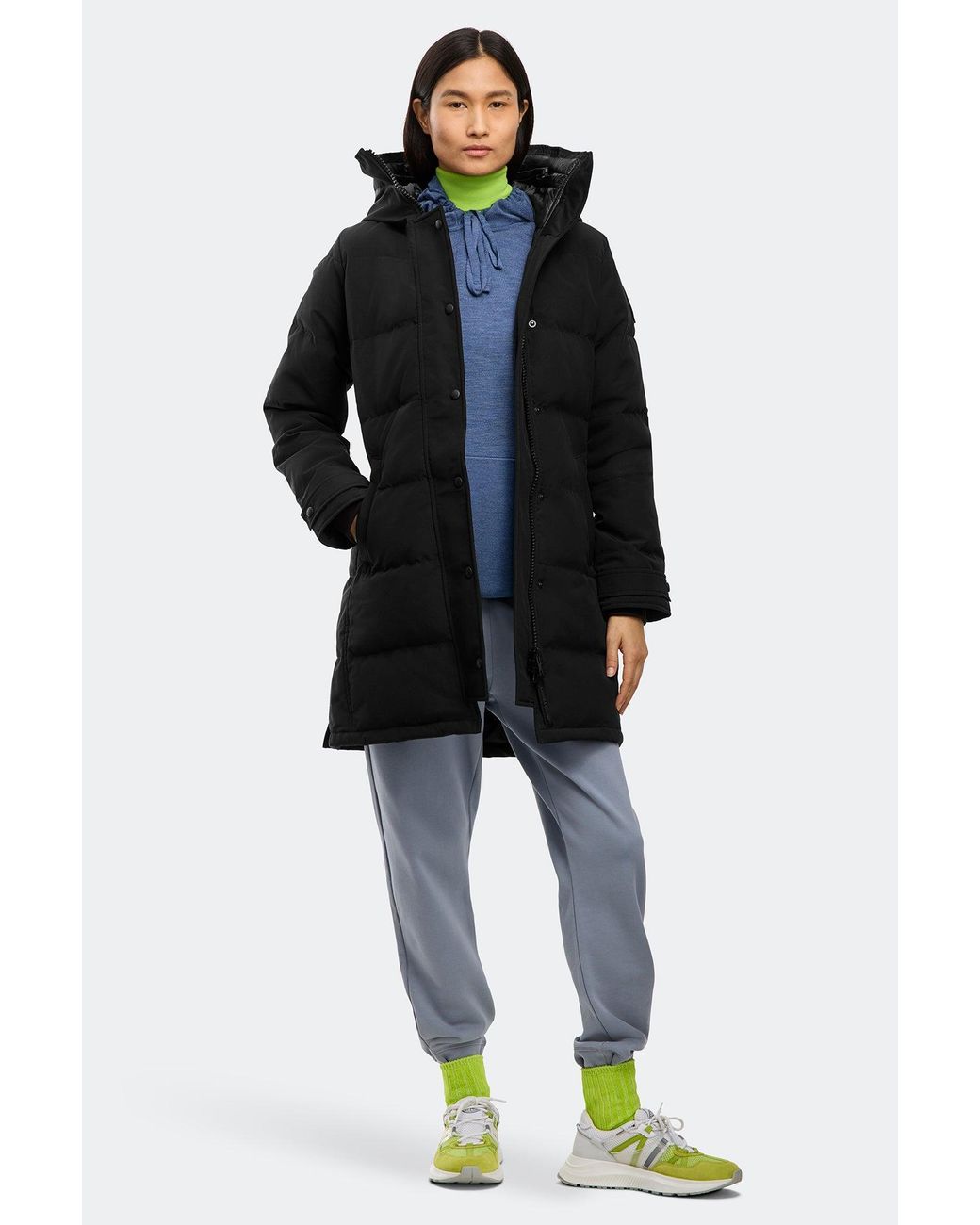 Canada Goose Blue Shelburne Parka Disc