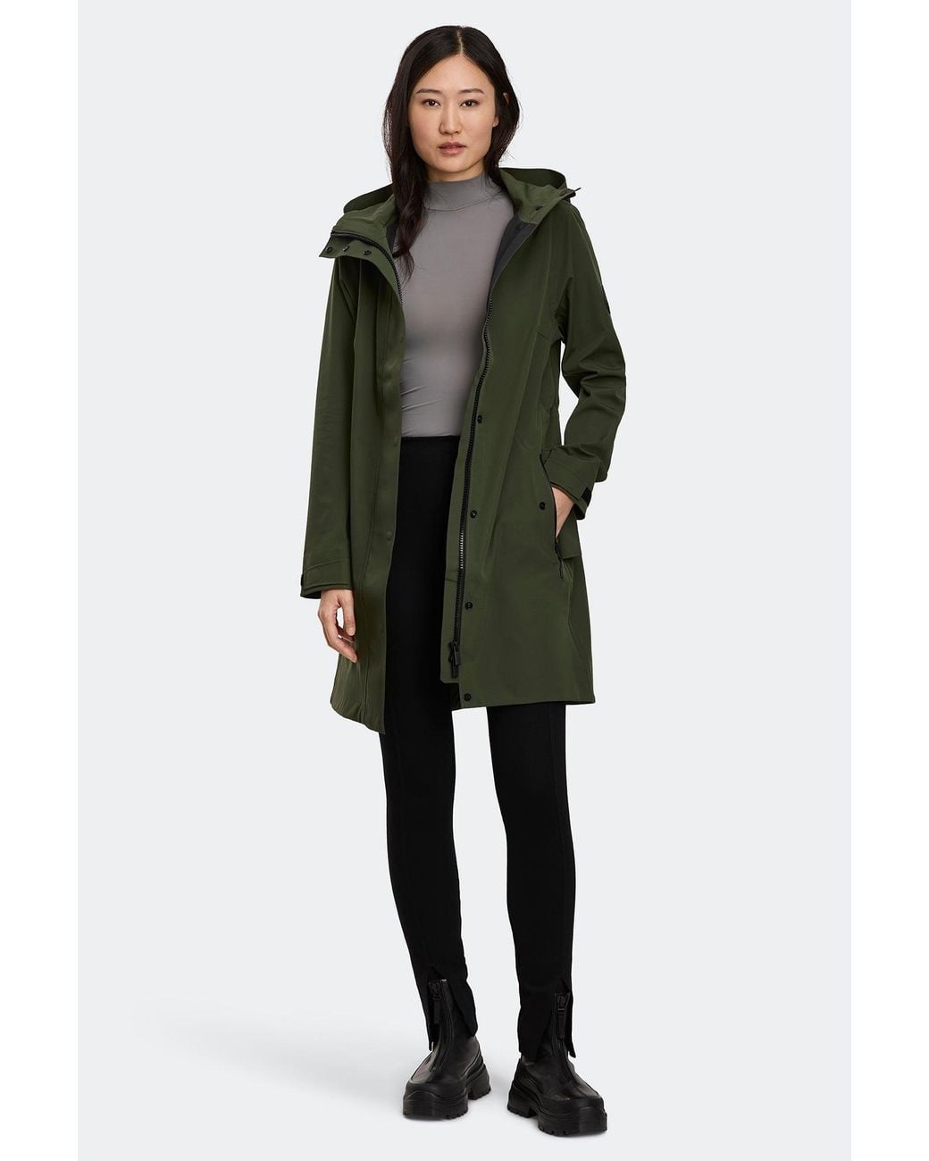 Canada Goose Green Cardero Rain Jacket Disc