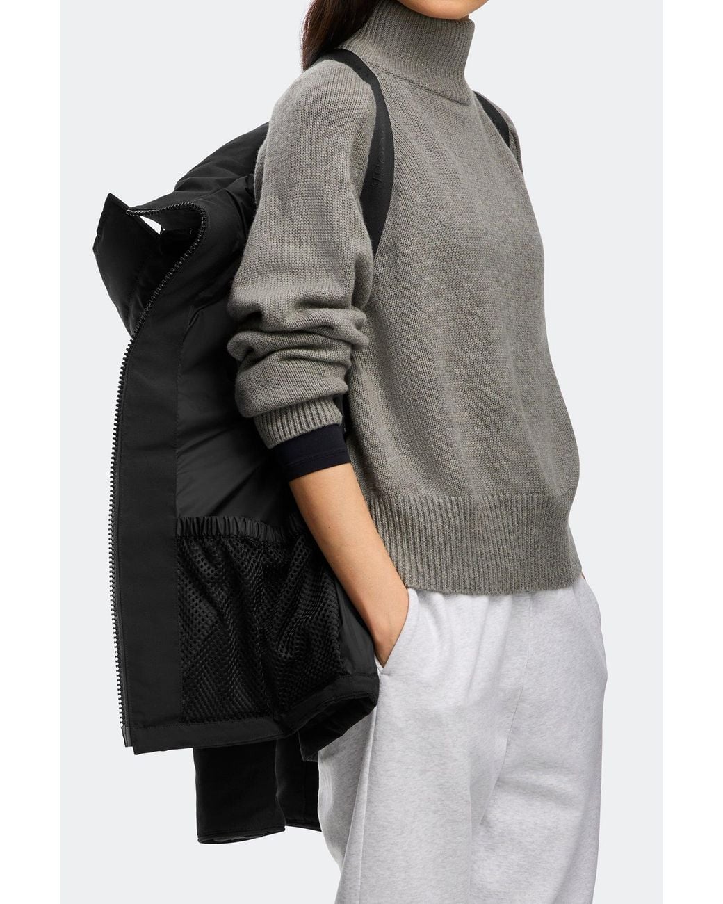 Canada Goose Black Chelsea Parka Disc