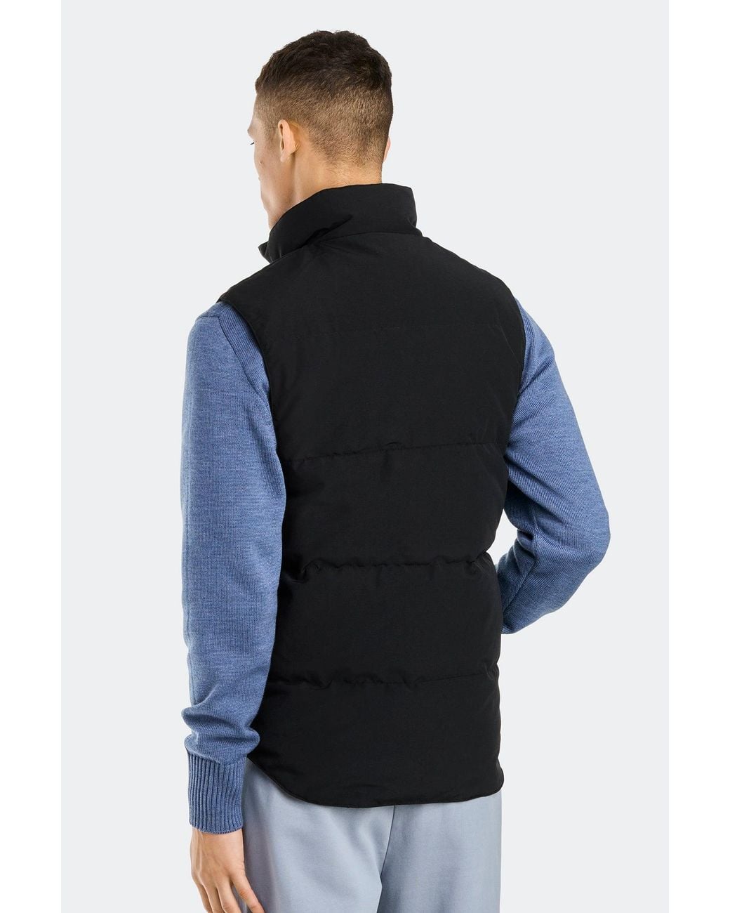 Canada Goose Black Garson Vest Disc for men