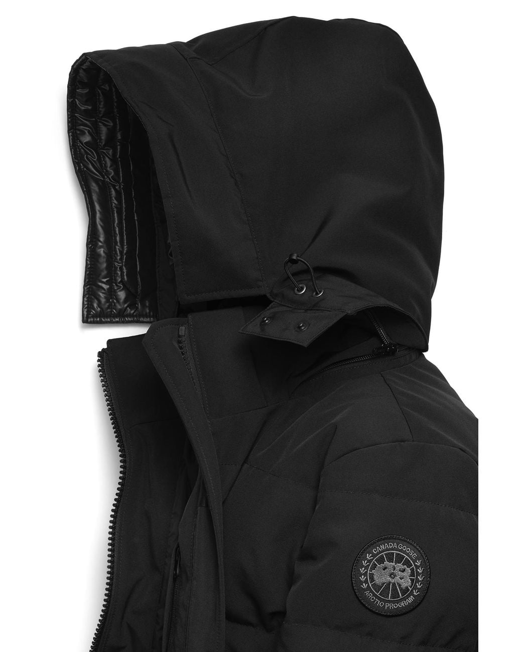 Canada Goose Black Chelsea Parka Disc