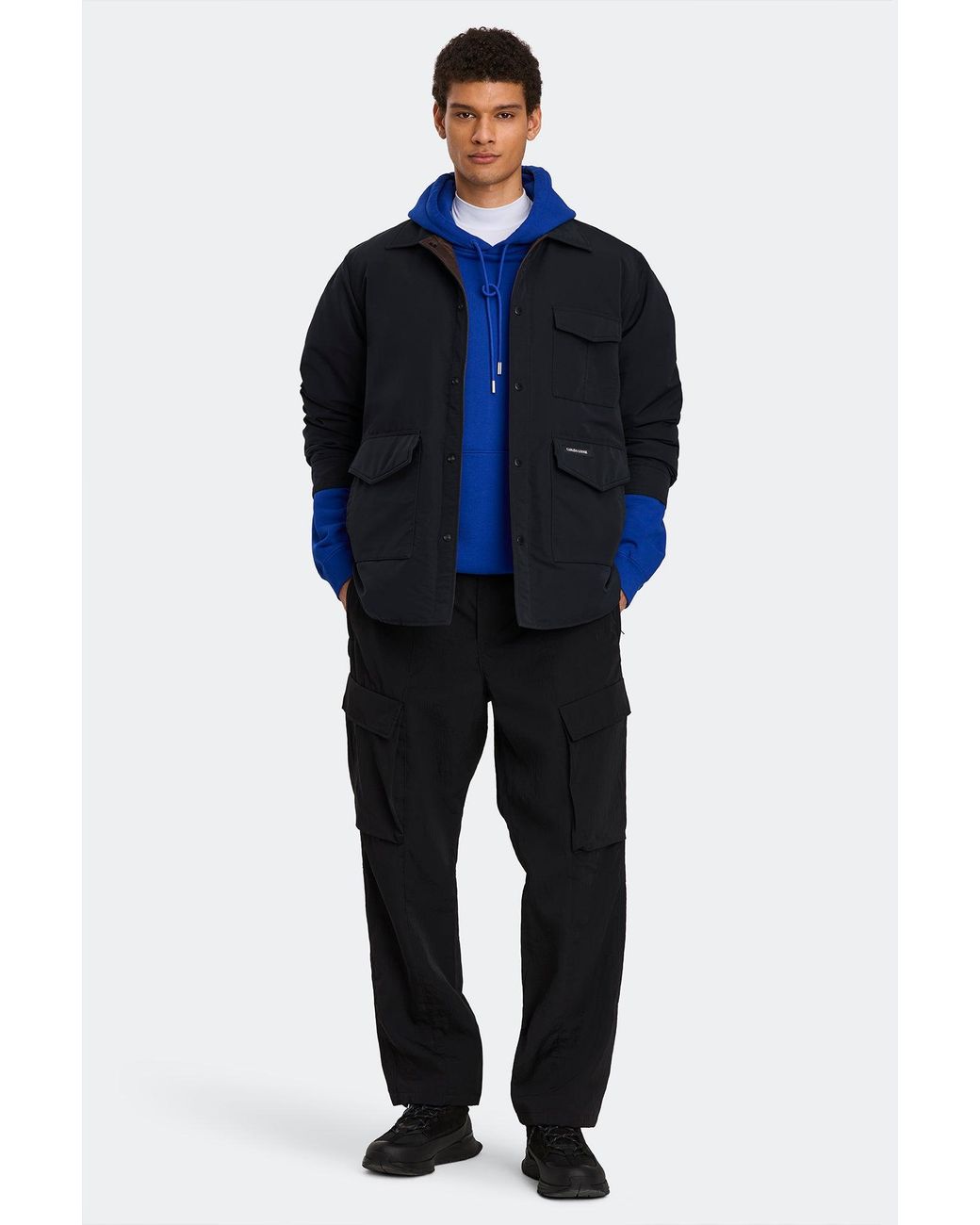 Canada Goose Blue Legacy Shirt Jacket for men