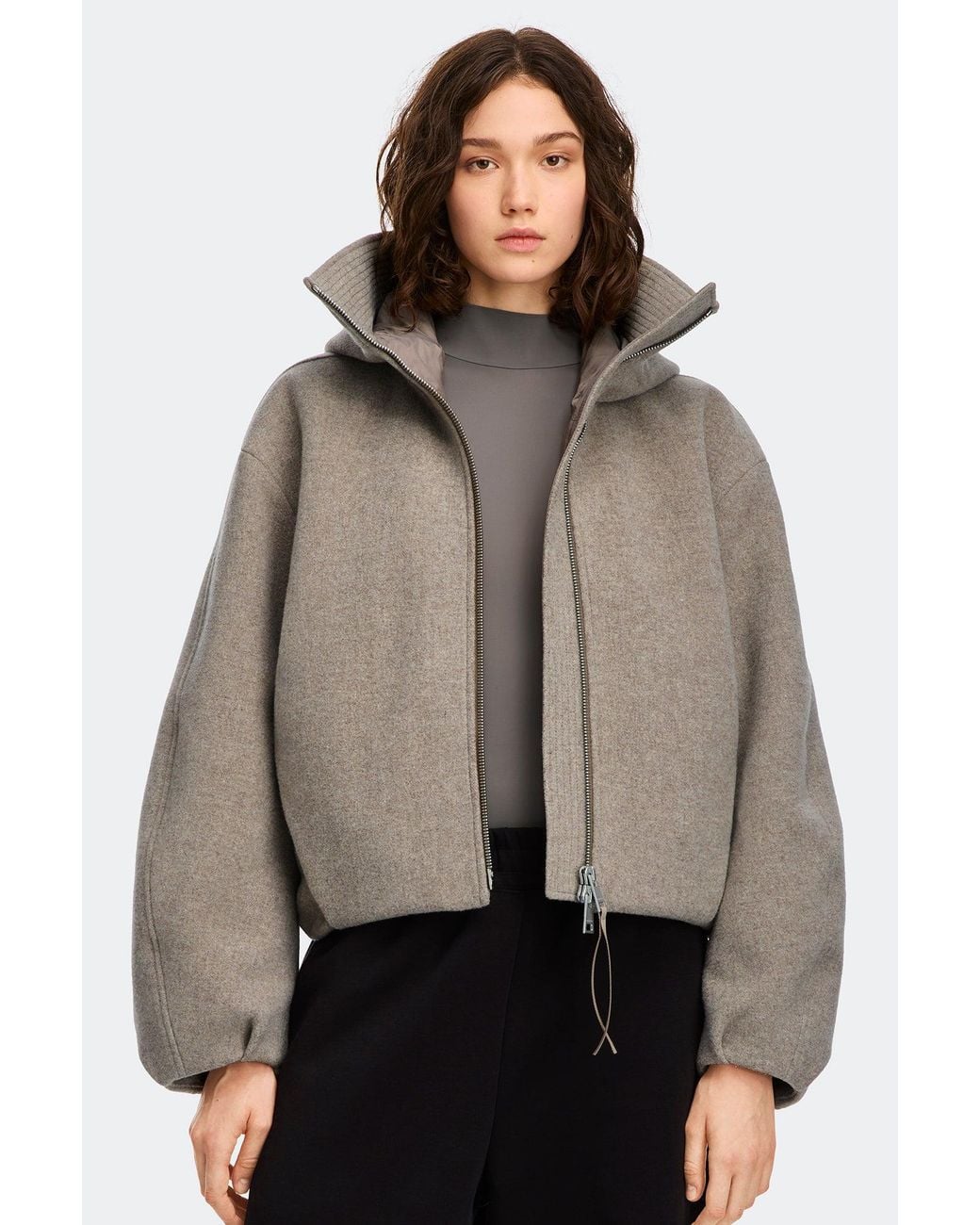 Canada Goose Brown Chilliwack Wool Bomber