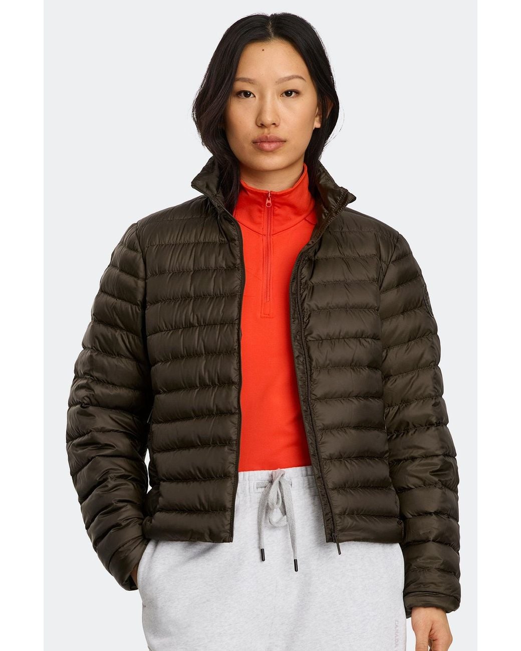 Canada Goose Black Aethera Jacket Tonal Disc