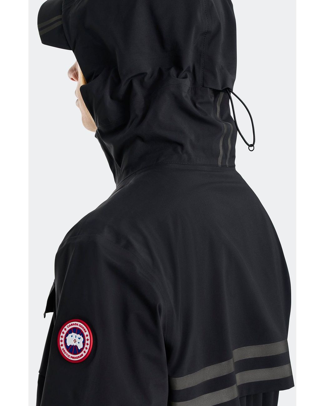 Canada Goose Blue Nanaimo Rain Jacket for men