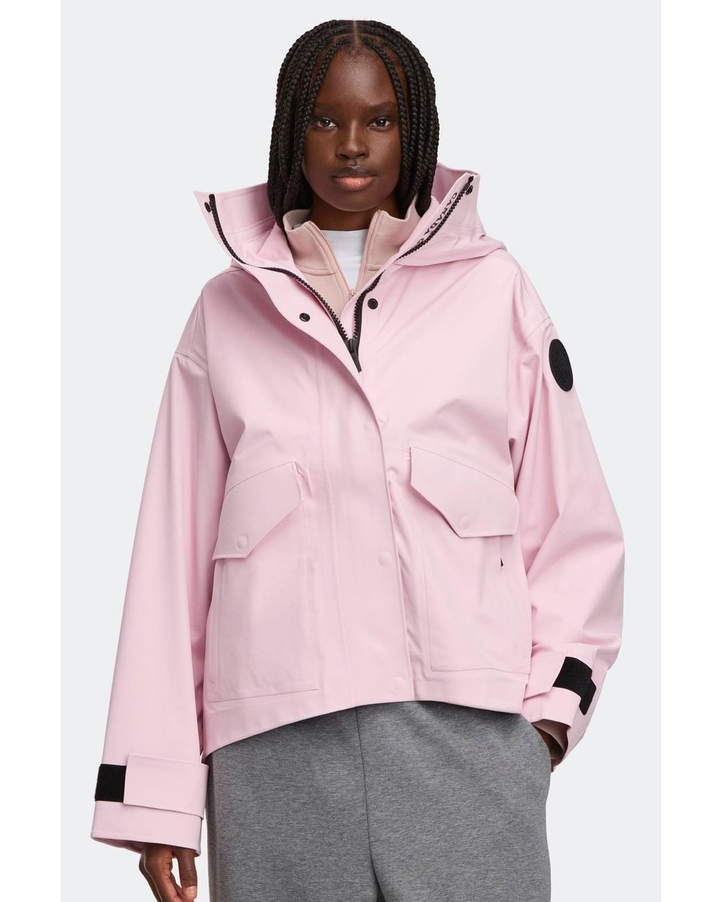 Canada Goose Pink Tofino Rain Jacket Disc