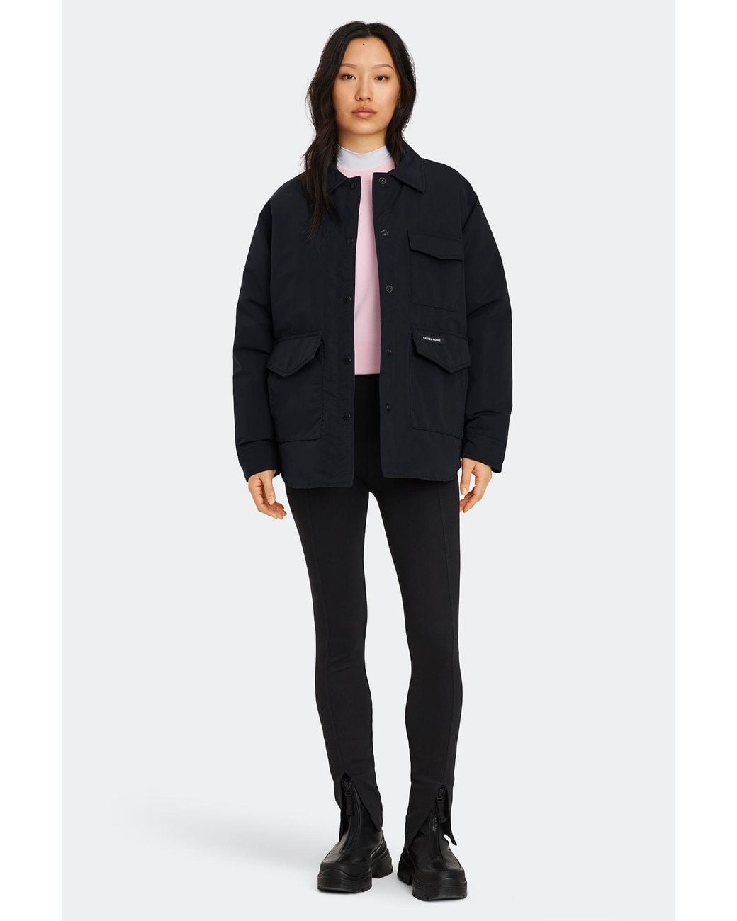 Canada Goose Black Legacy Shirt Jacket