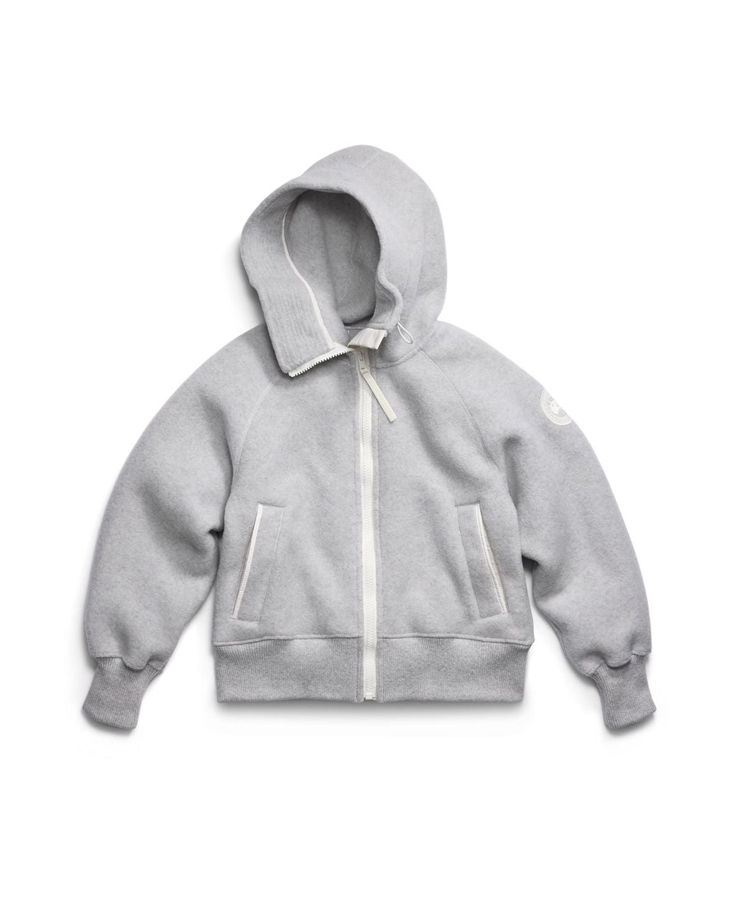 Canada Goose Gray Chilliwack Fleece Bomber Disc