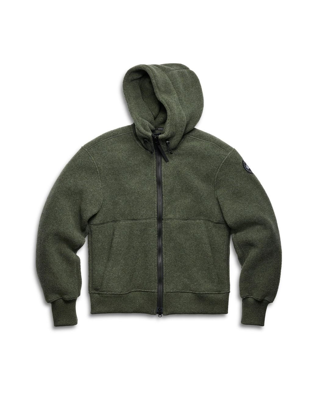 Canada Goose Green Chilliwack Fleece Bomber Disc for men