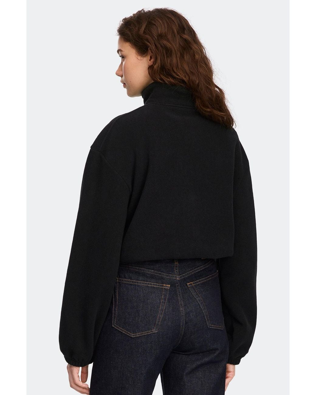 Canada Goose Black Tayen Fleece Jacket