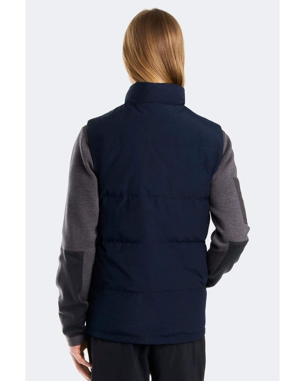 Canada Goose Blue Freestyle Crew Vest for men