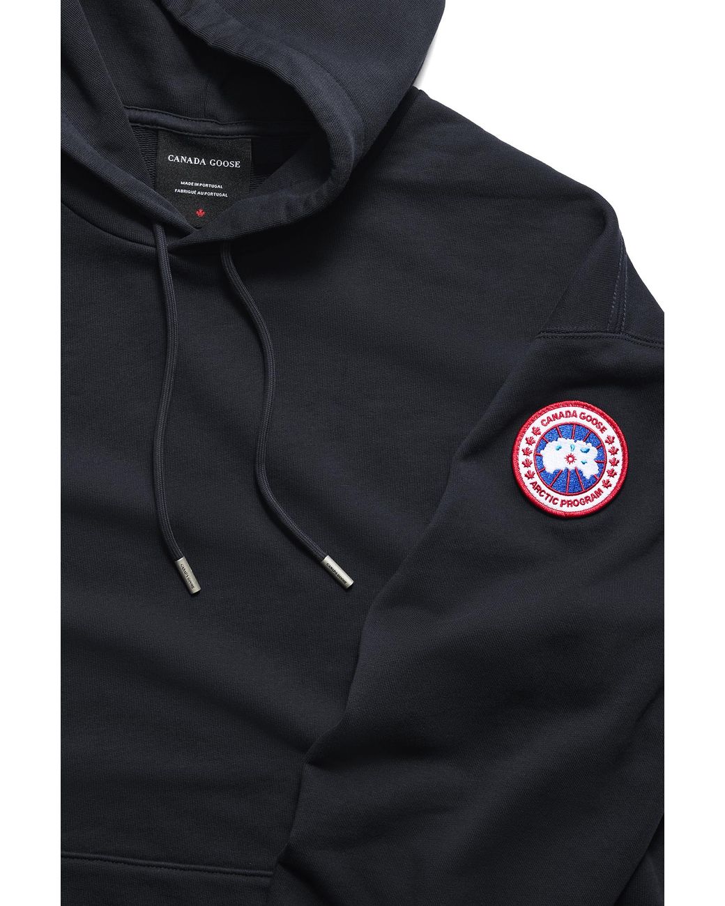 Canada Goose Blue Rove Relaxed Hoodie for men