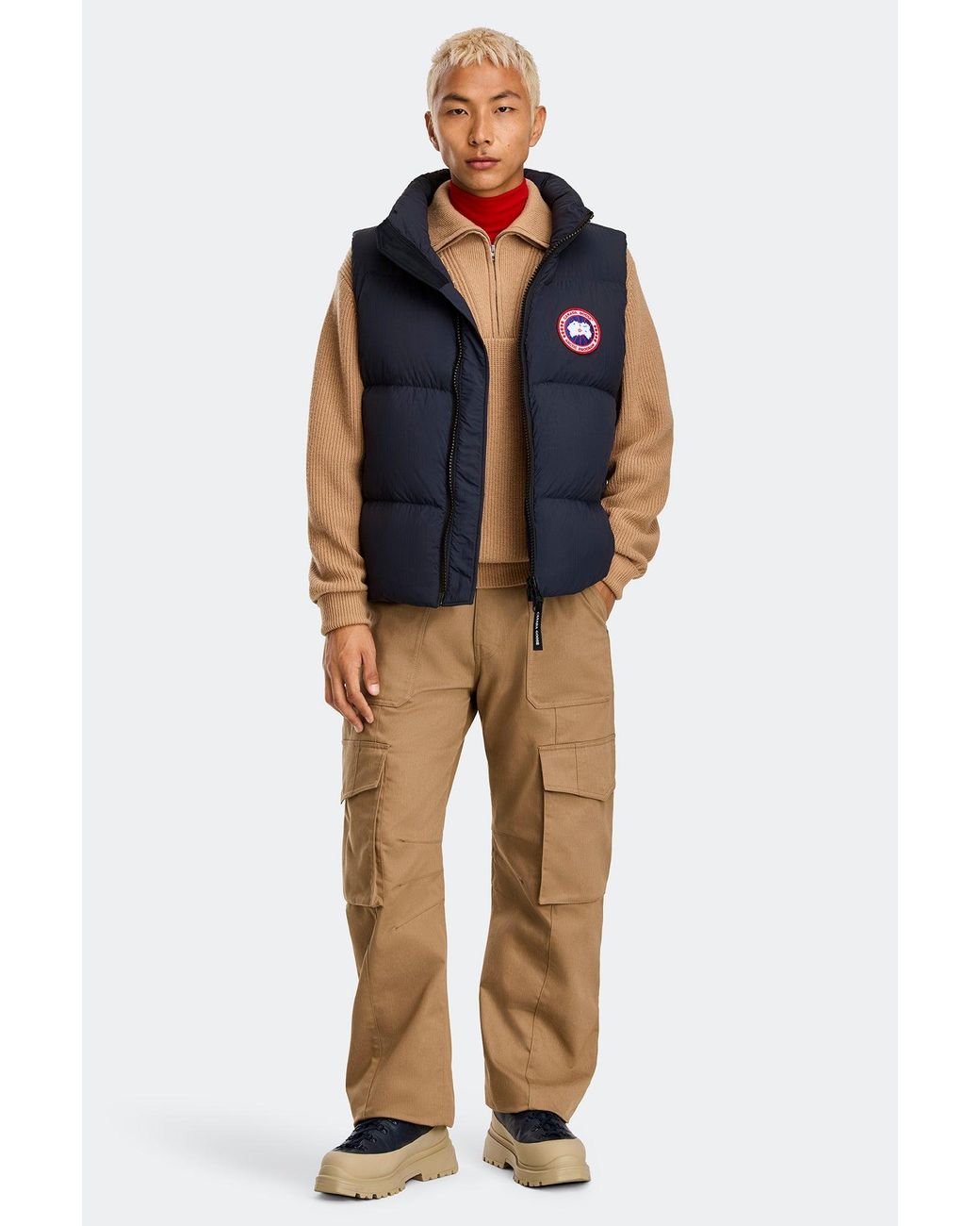 Canada Goose Blue Lawrence Puffer Vest for men