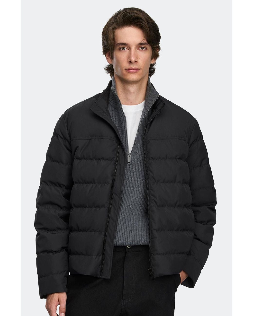 Canada Goose Black Metro Jacket for men