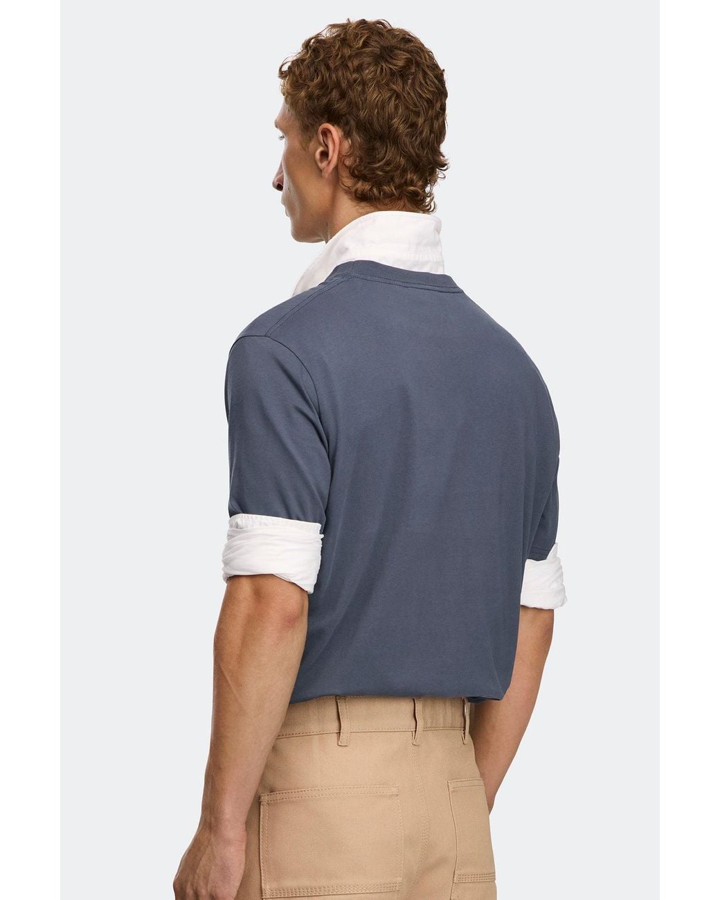 Canada Goose Blue Ocra Arctic T-Shirt for men