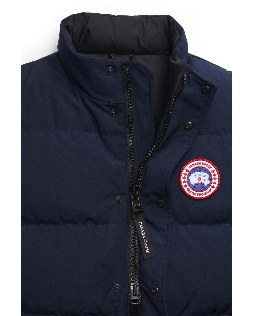 Canada Goose Blue Freestyle Crew Vest for men