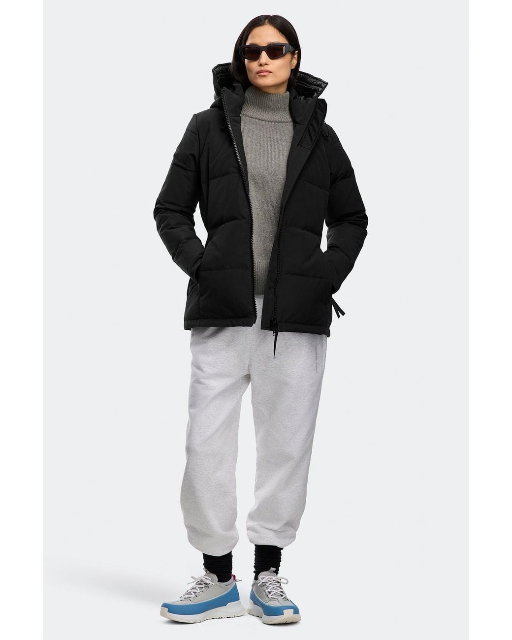 Canada Goose Black Chelsea Parka Disc