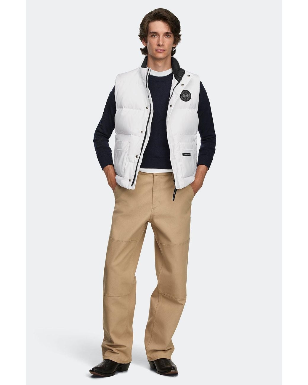 Canada Goose Blue Legacy Freestyle Vest Disc for men