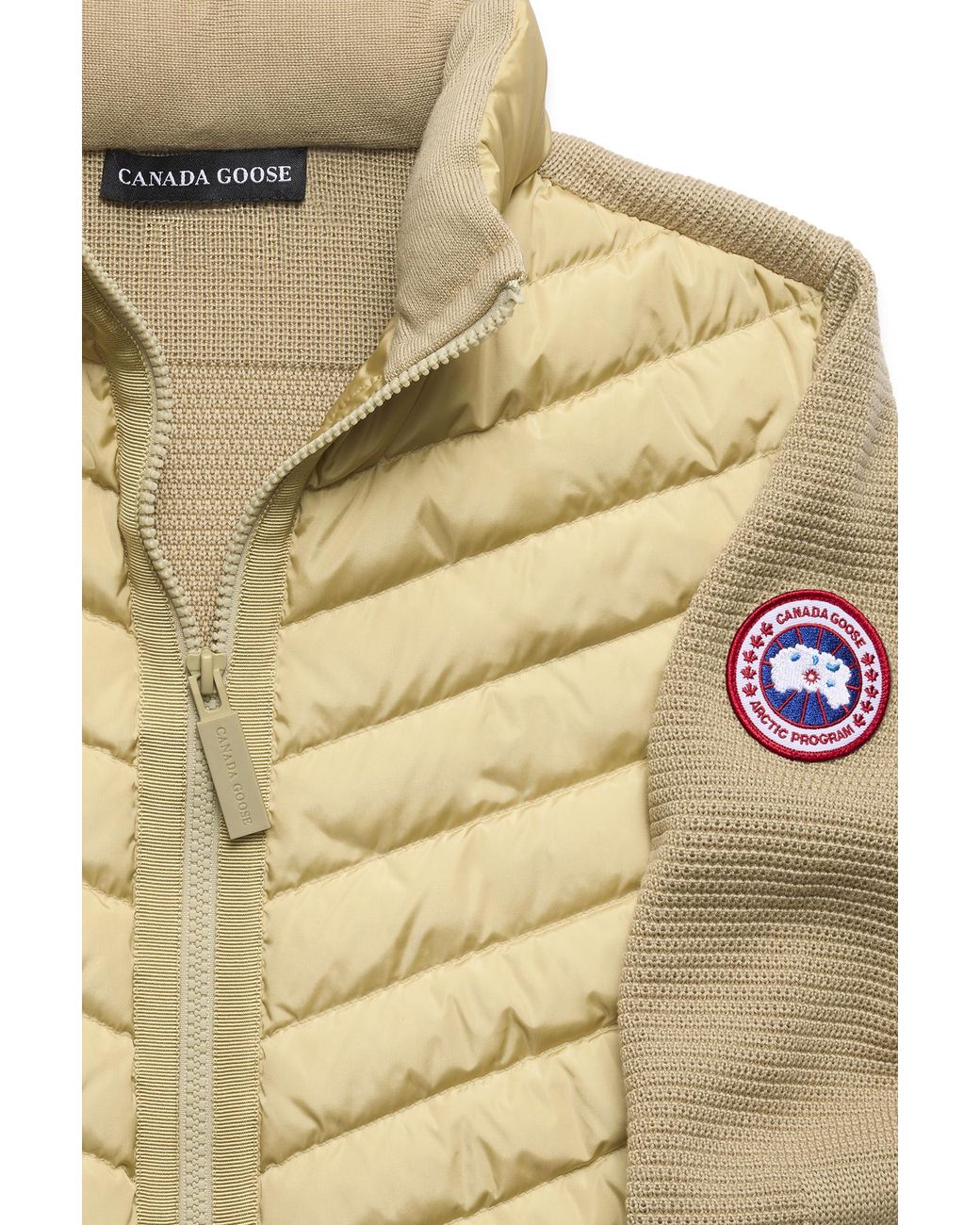 Canada Goose Metallic Hybridge Knit Jacket