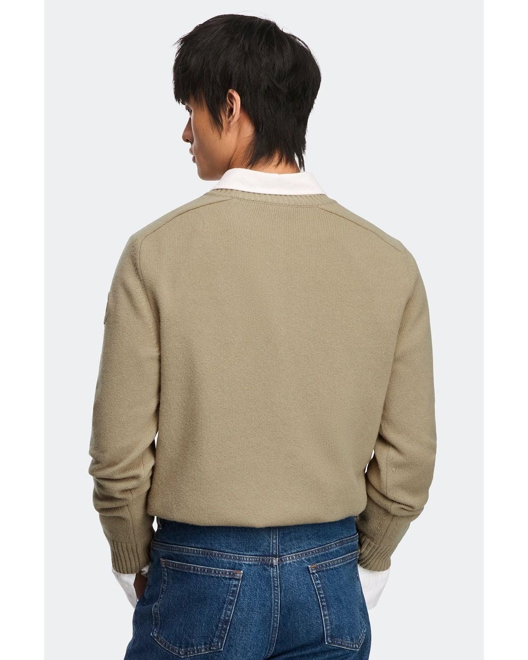 Canada Goose Natural Matawin Knit Crew for men