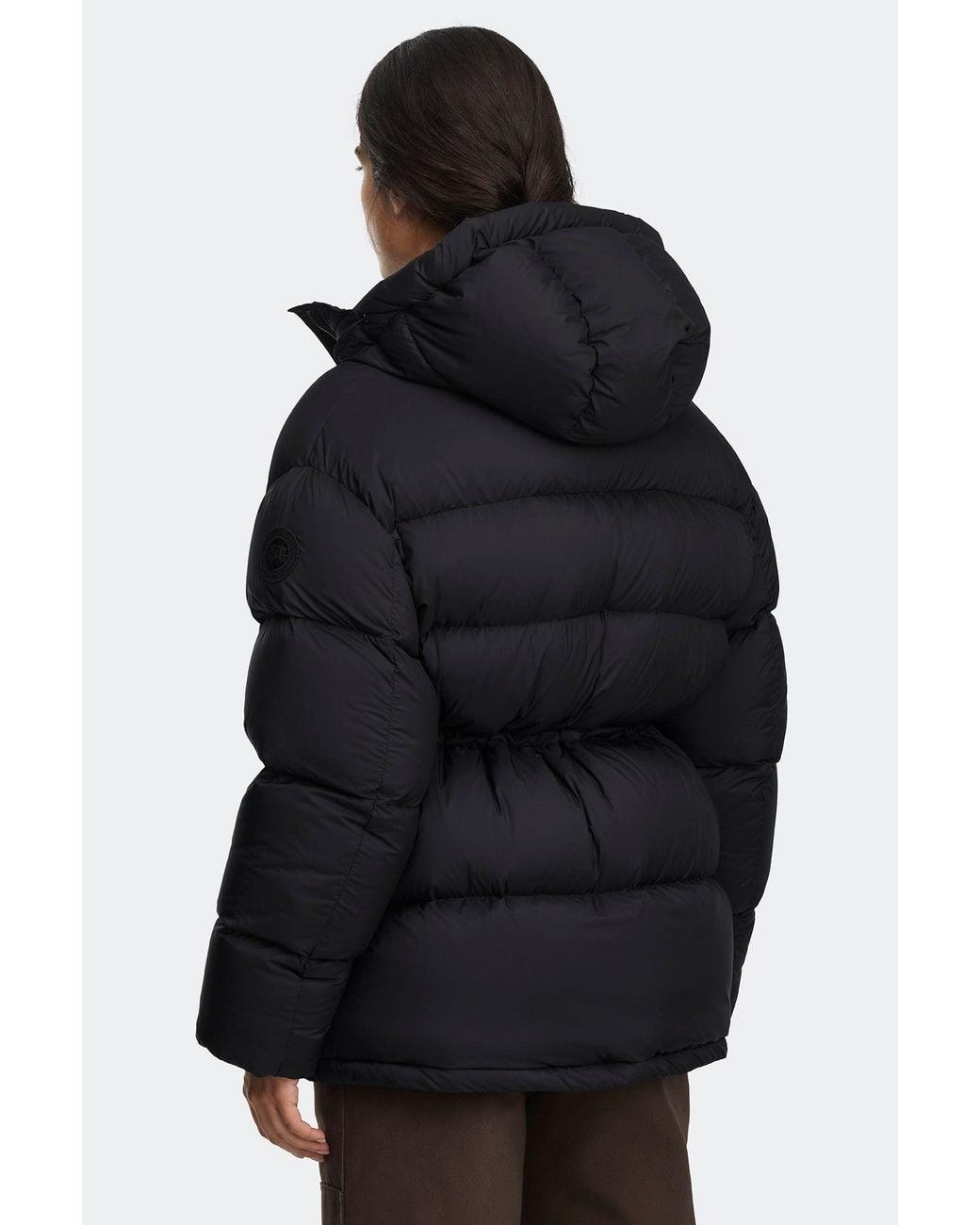 Canada Goose Black Fallon Puffer Coat