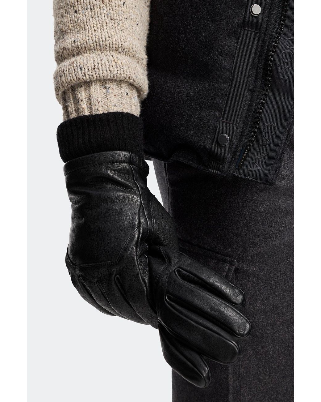 Canada Goose Black Workman Glove for men