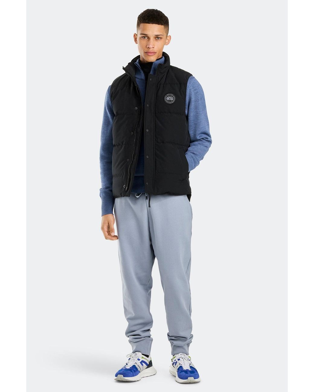 Canada Goose Black Garson Vest Disc for men