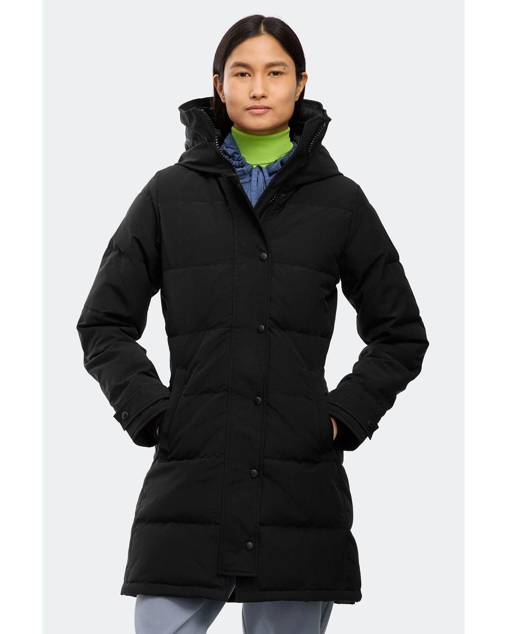 Canada Goose Blue Shelburne Parka Disc