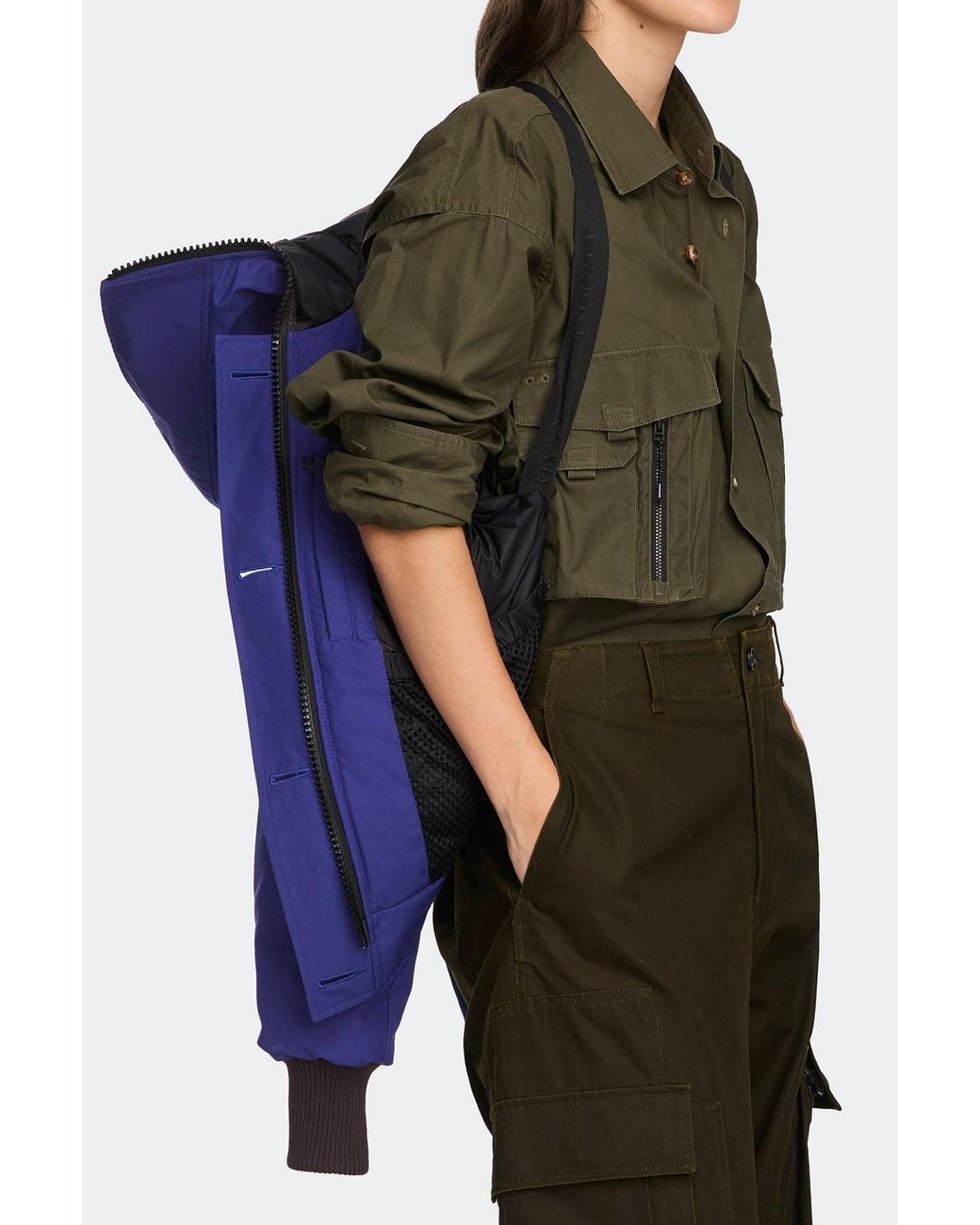 Canada Goose Blue Chilliwack Bomber