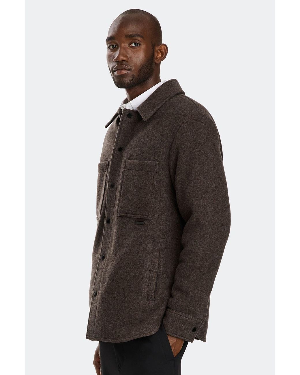 Canada Goose Black Atkinson Shirt Jacket for men