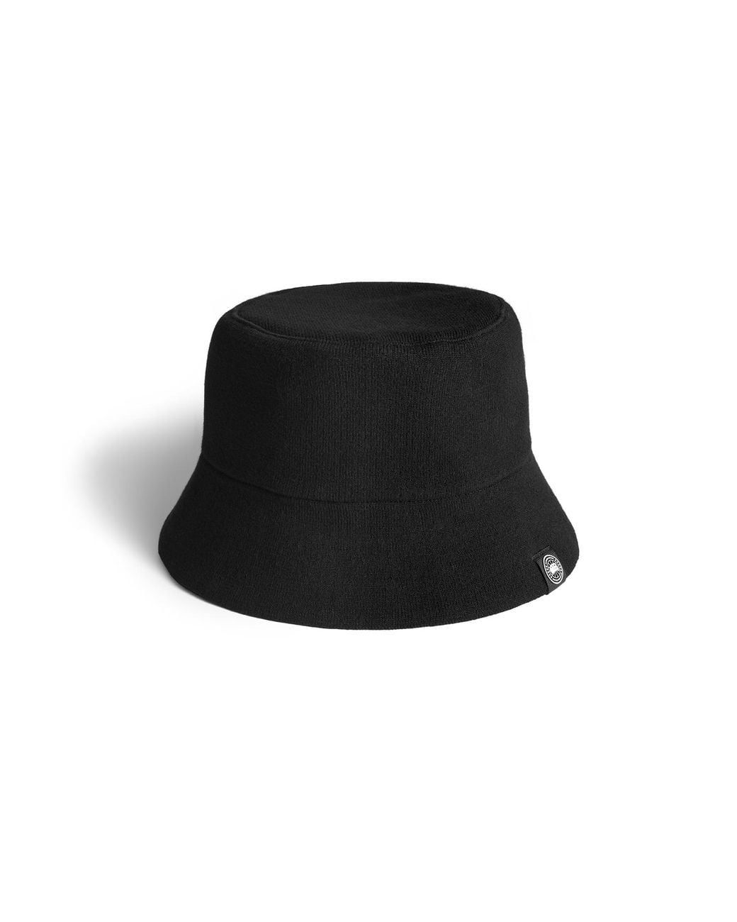 Canada Goose Black Cotton Bucket Hat