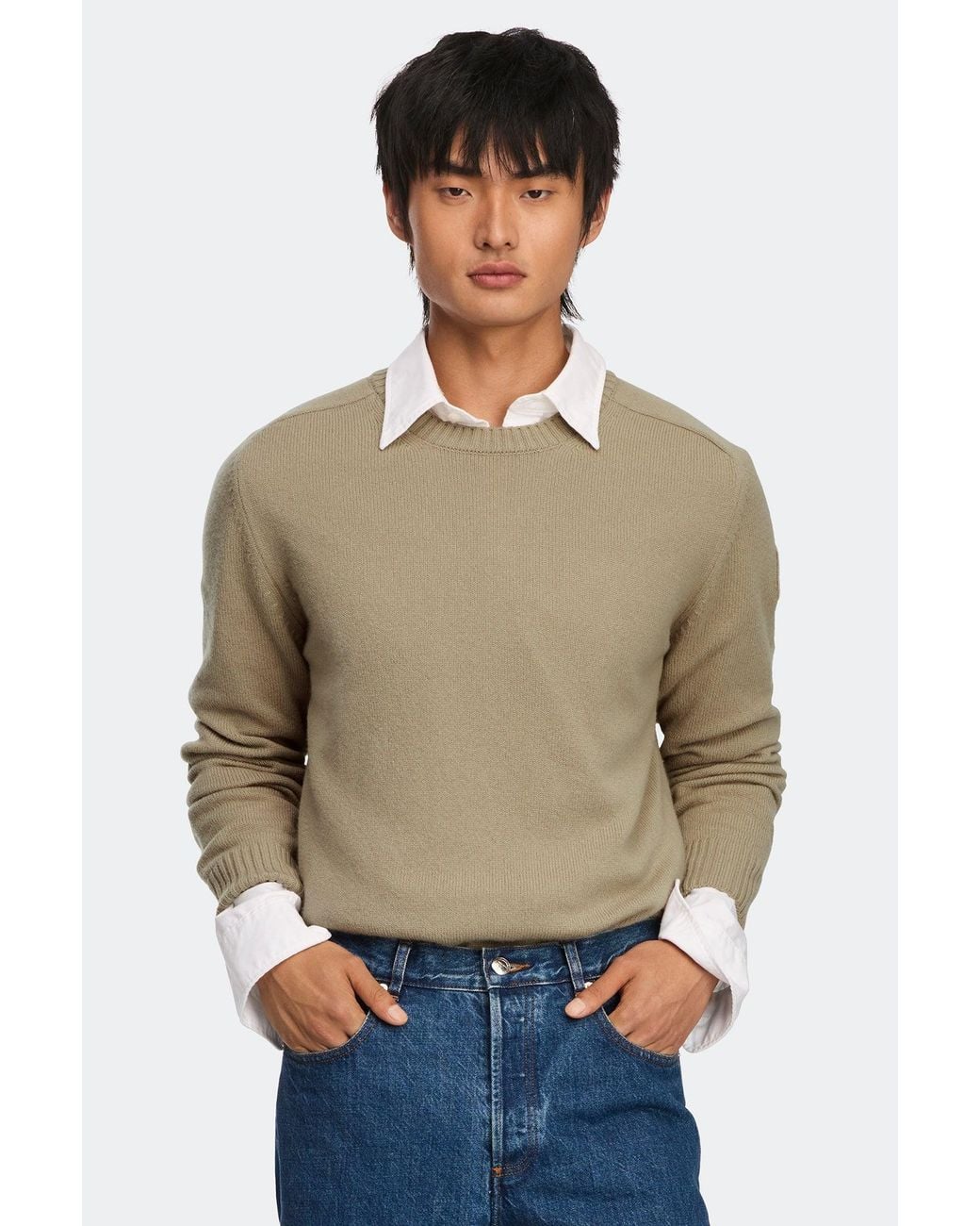 Canada Goose Natural Matawin Knit Crew for men