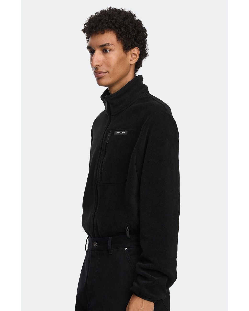 Canada Goose Black Loma Fleece Jacket for men