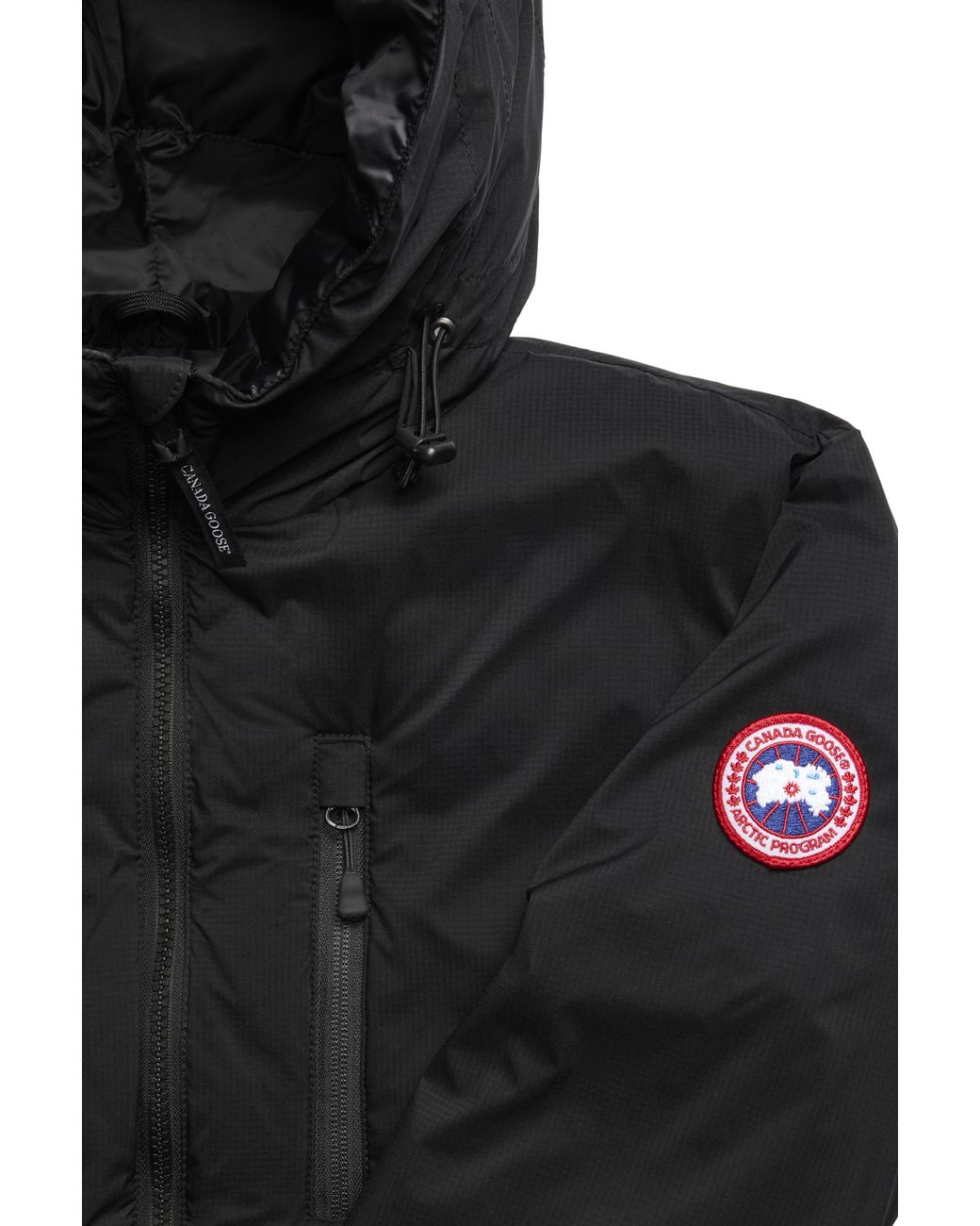 Canada Goose Black Lodge Hoodie for men