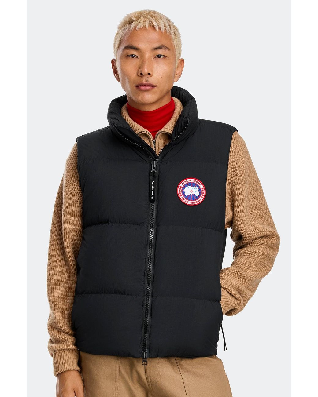 Canada Goose Black Lawrence Puffer Vest for men