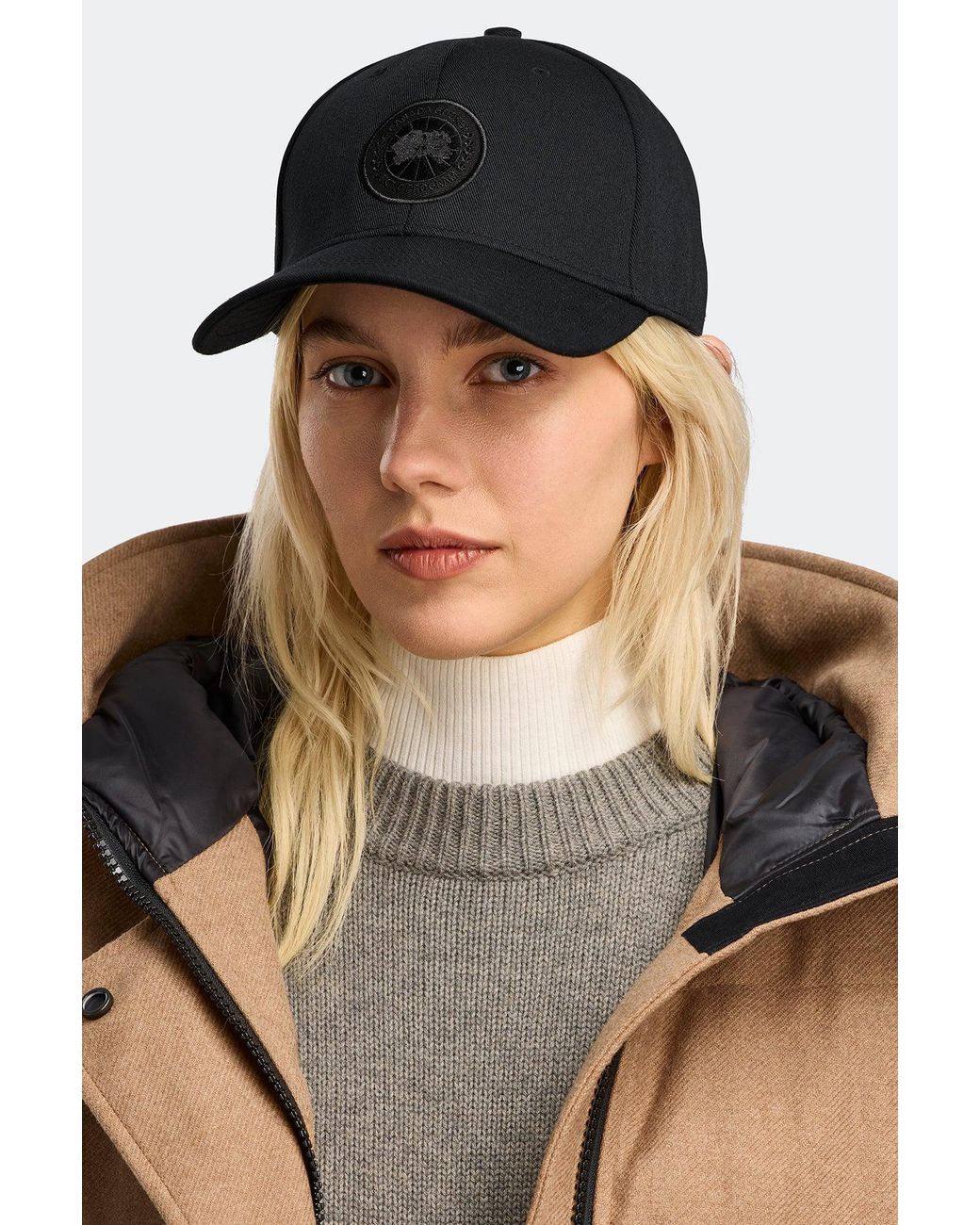 Canada Goose Black Tonal Cap
