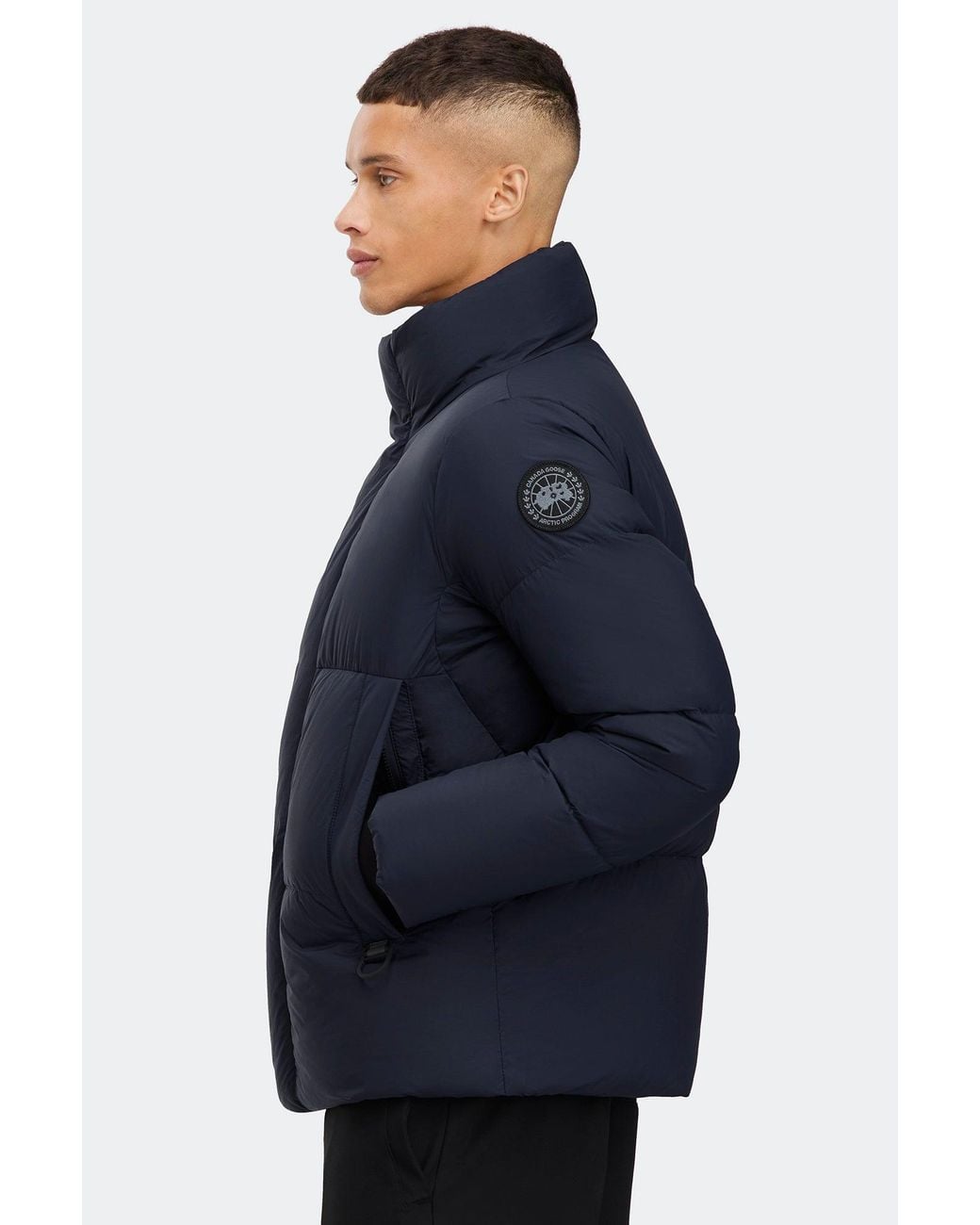 Canada Goose Blue Everett Puffer for men