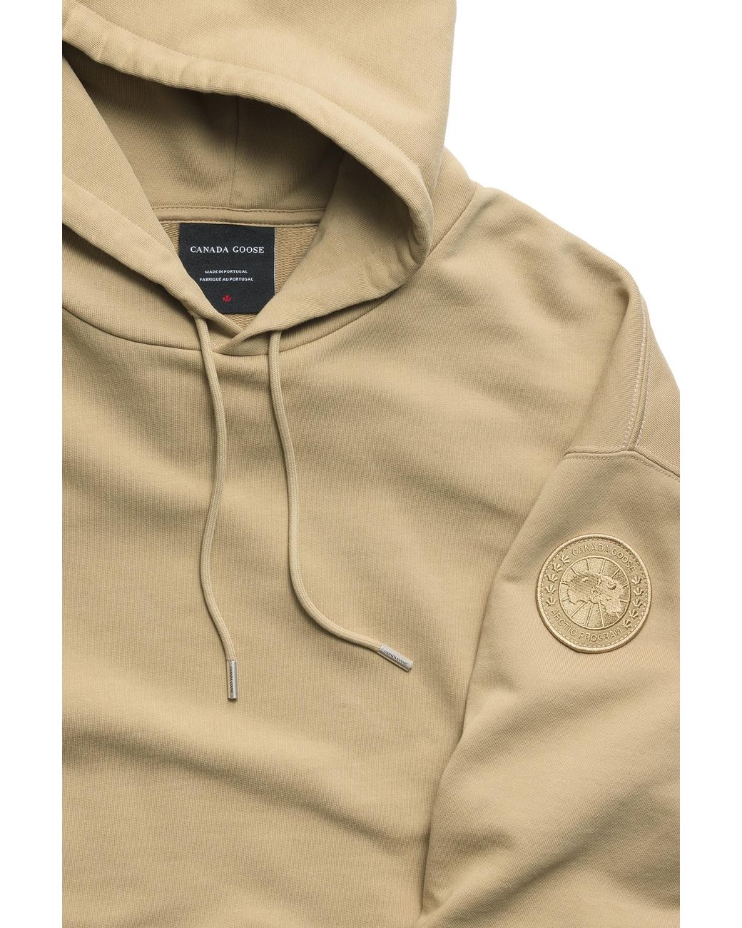 Canada Goose Natural Rove Hoodie Tonal Disc for men