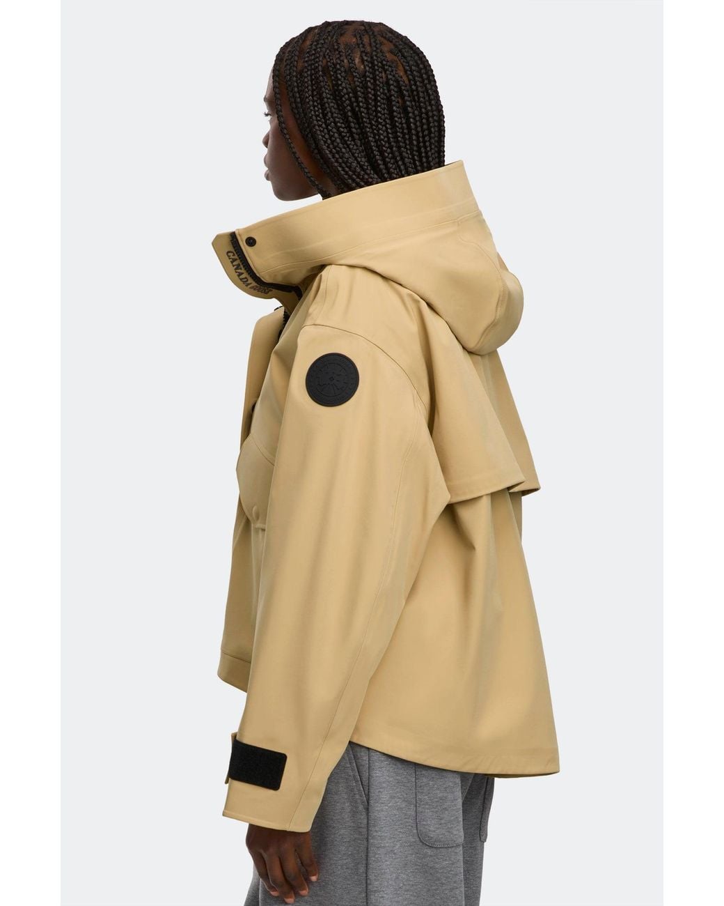 Canada Goose Natural Tofino Rain Jacket Disc