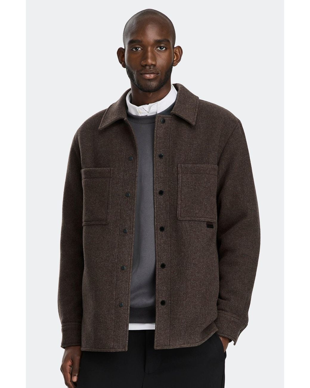Canada Goose Black Atkinson Shirt Jacket for men
