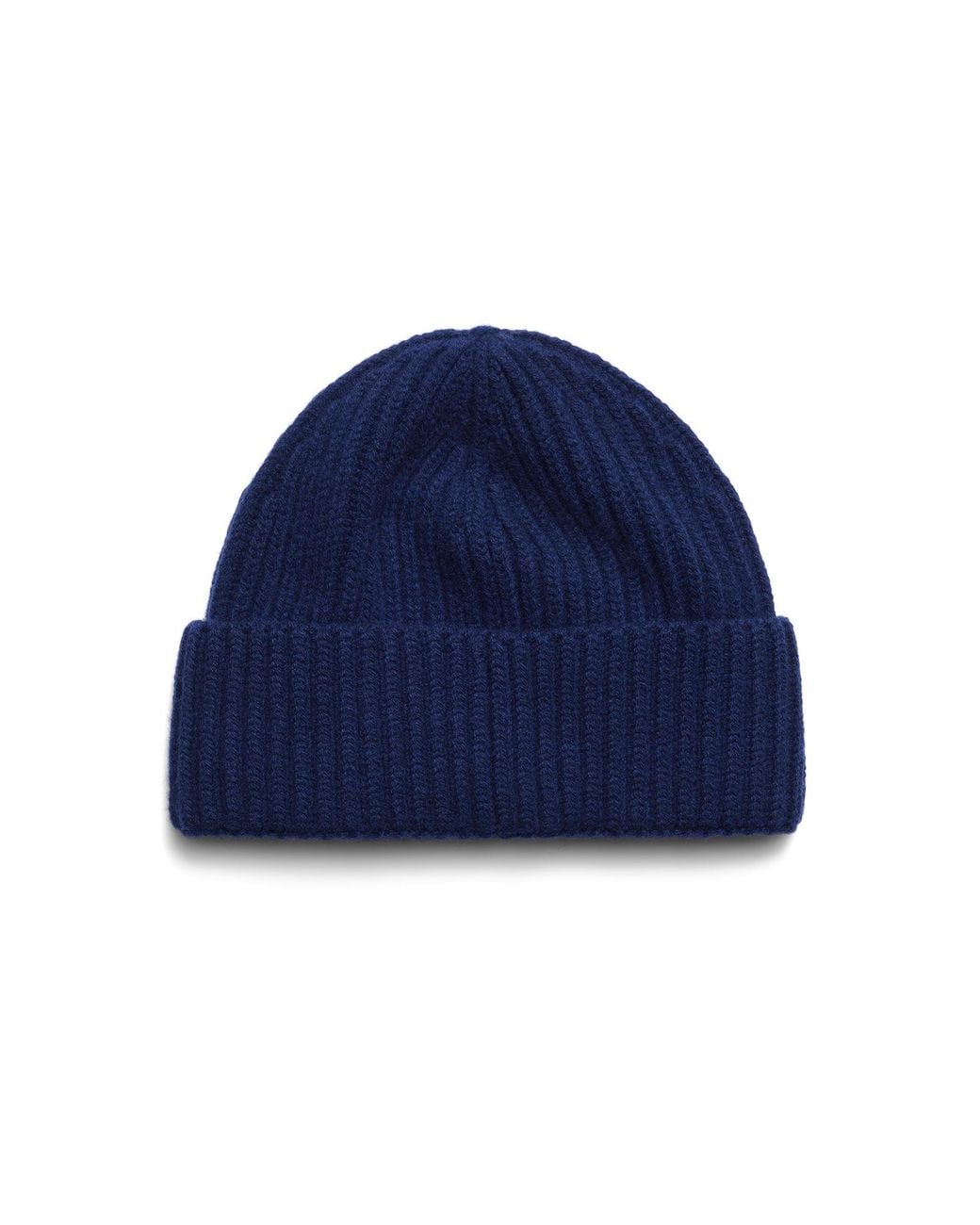 Canada Goose Blue Cashmere Blend Rib Toque