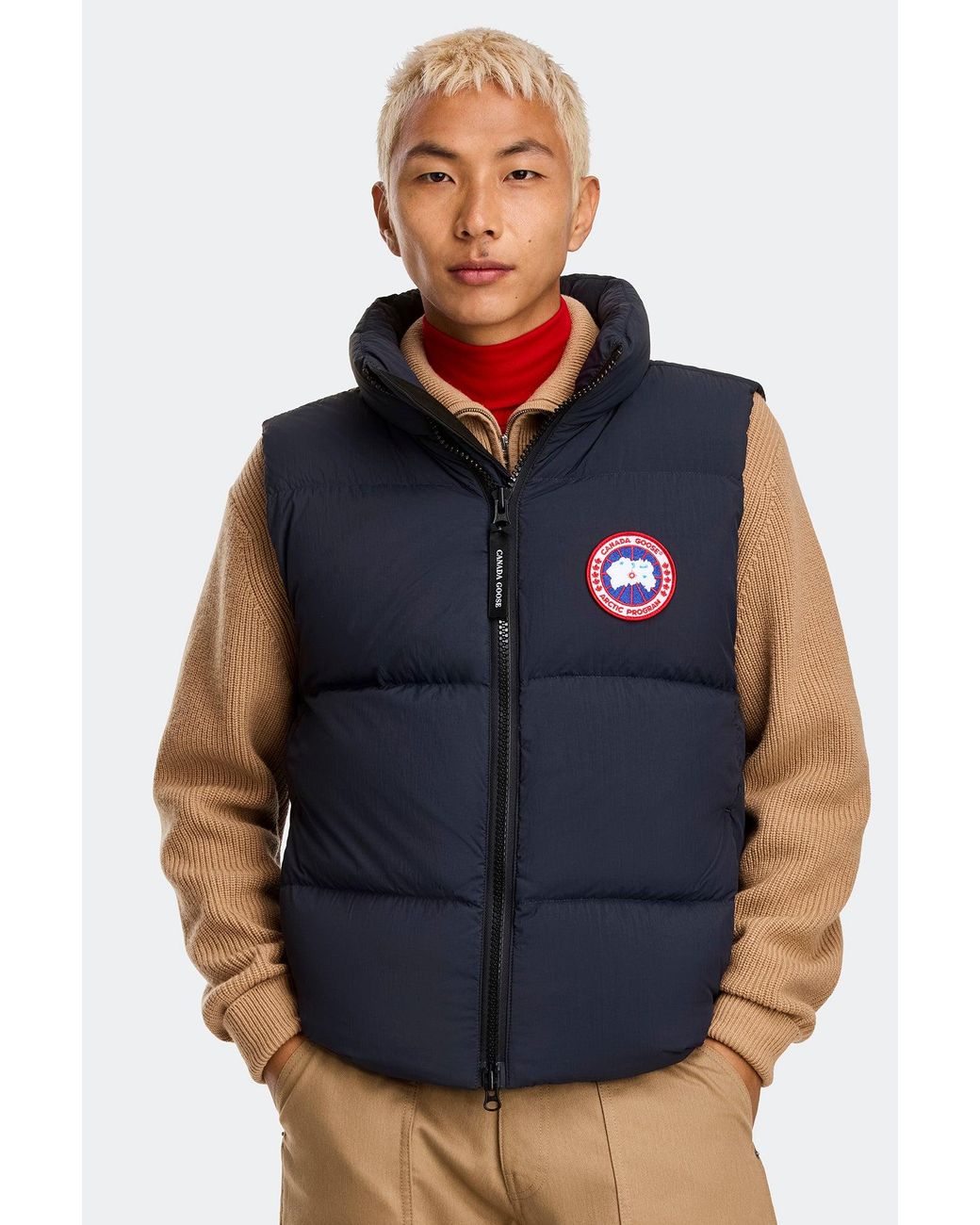 Canada Goose Blue Lawrence Puffer Vest for men