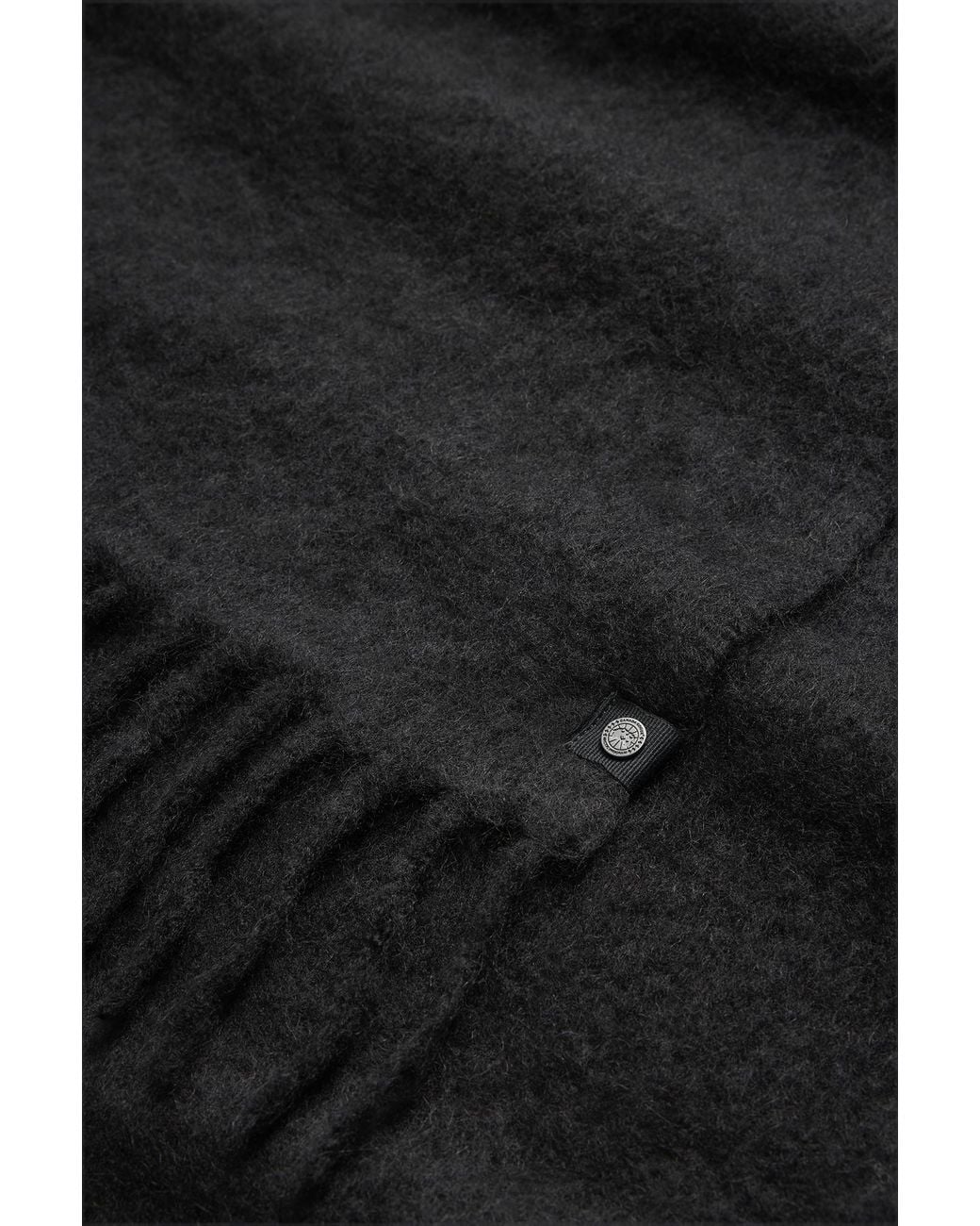 Canada Goose Black Alpaca Scarf