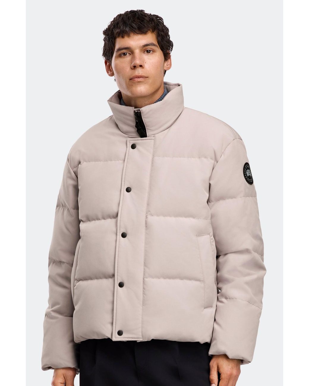 Canada Goose Blue Bayview Parka Disc for men