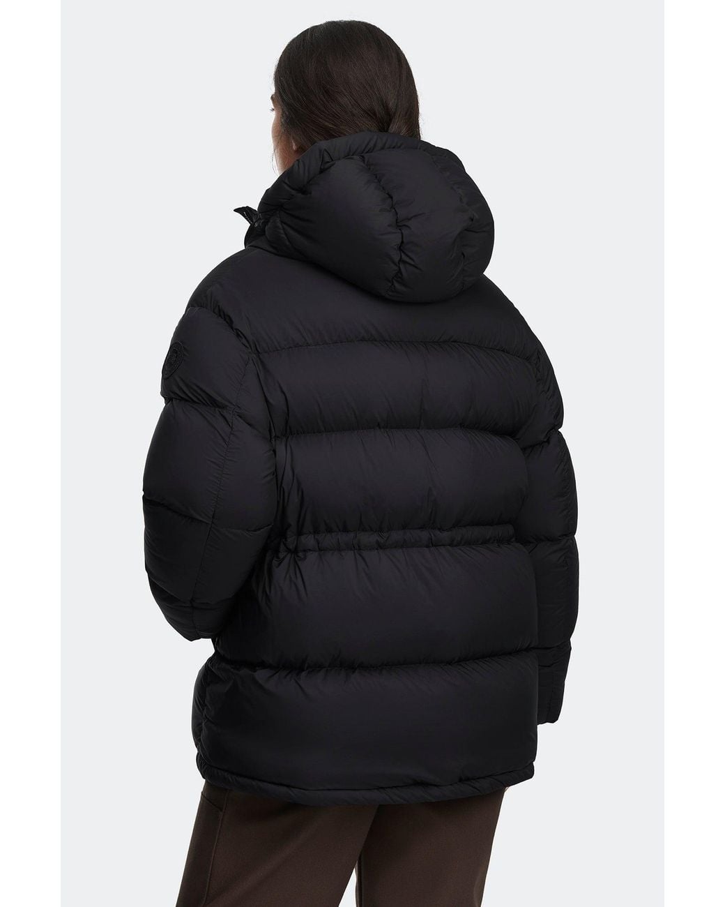 Canada Goose Black Fallon Puffer Coat