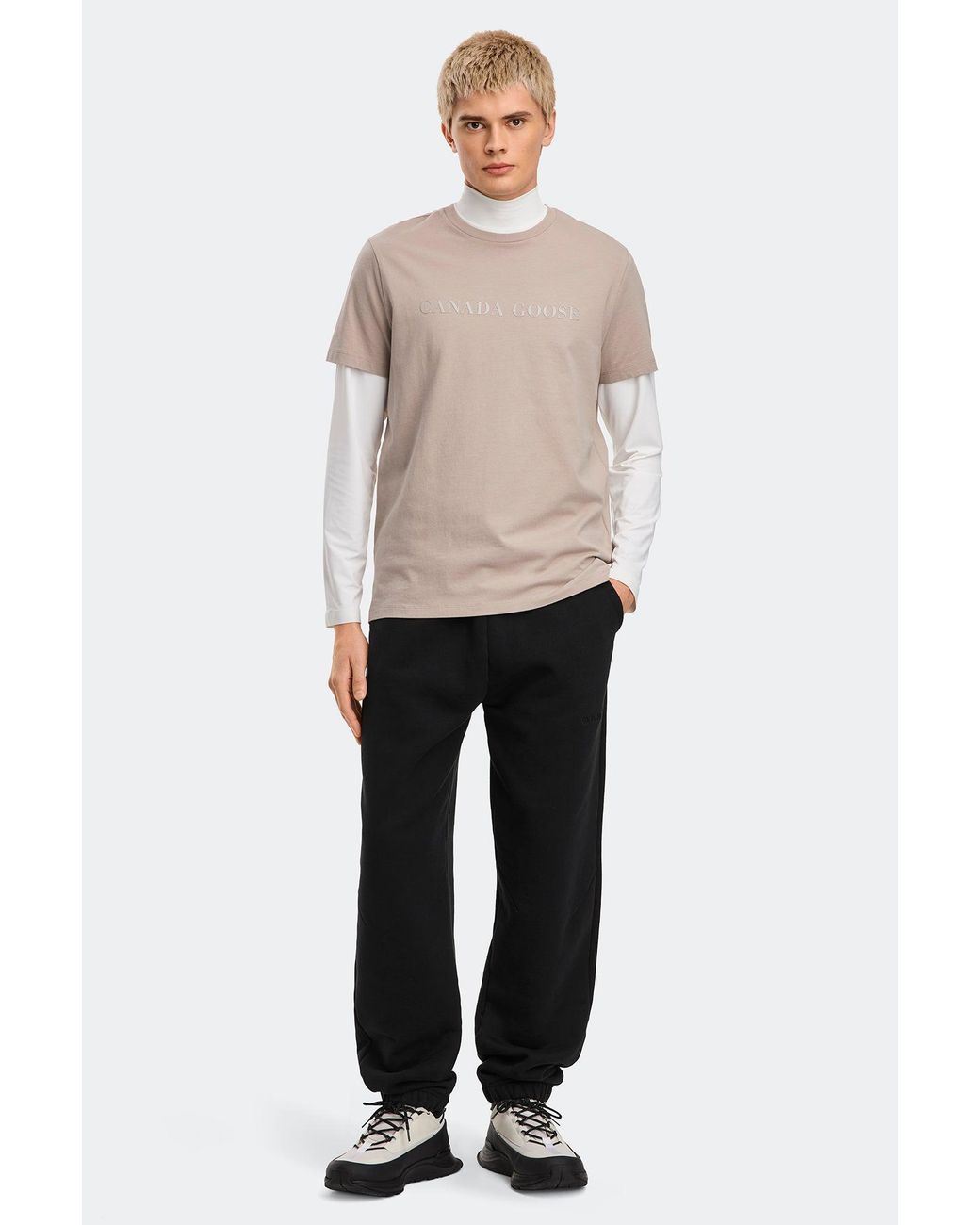 Canada Goose Black Tobermory Heavyweight Jogger for men
