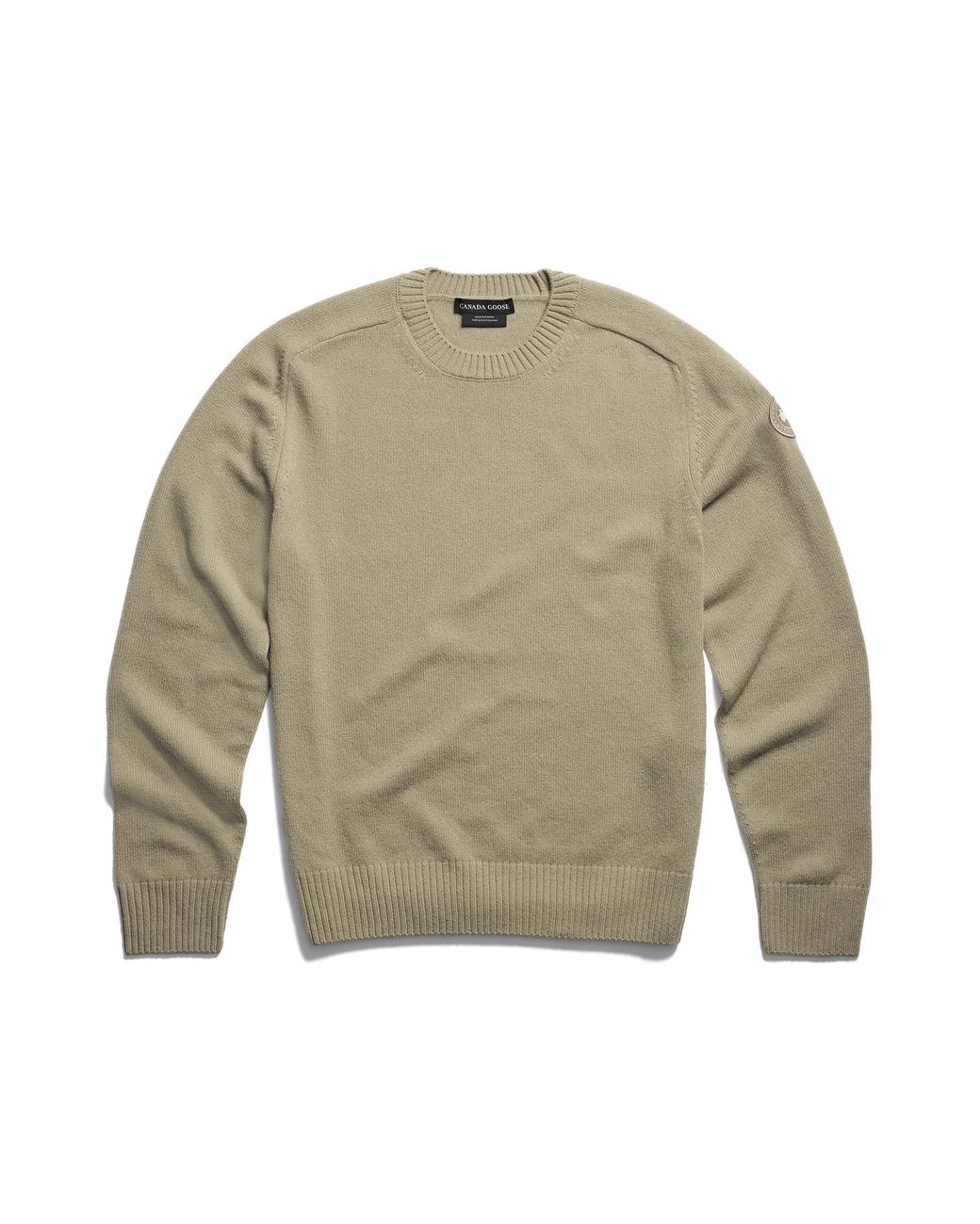 Canada Goose Natural Matawin Knit Crew for men