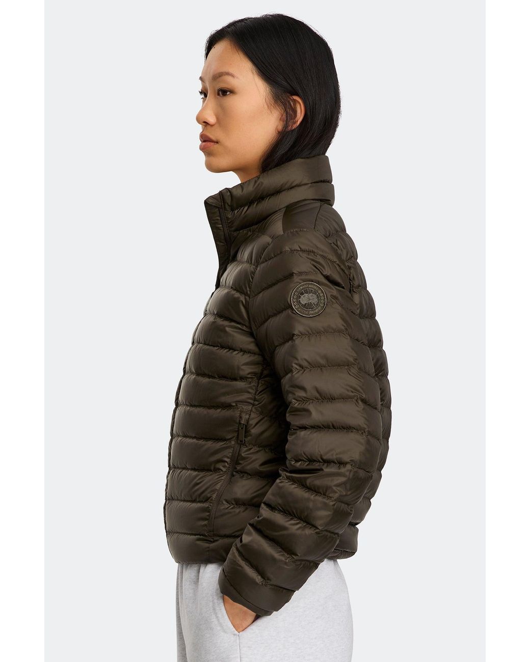 Canada Goose Black Aethera Jacket Tonal Disc